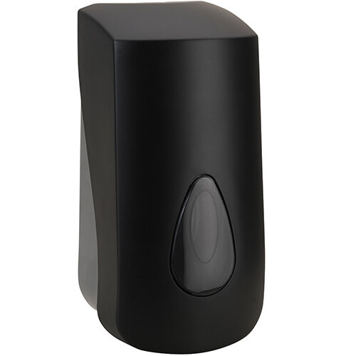 Foam soap dispenser, 1000 ml, plastic black, Matt