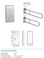 Anchor plate cover, Stainless Steel, Matt, Silver