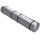 Straight connection ⌀23 mm, Stainless Steel, Polished