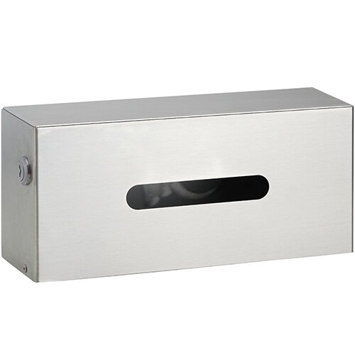 Paper tissue dispensers, stainless steel, matt, Brushed