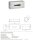 Paper tissue dispensers, stainless steel, matt, Brushed