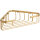 Corner shower shelf, Brass, PVD Matt, Deluxe Cashmere