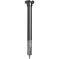 Ceiling anchor tube 300 mm, Stainless Steel, Polished