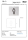 Gentlemens WC Pictogram Matt Stainless Steel Square 75x75 mm - 3M Self-Adhesive