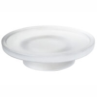 Glas für die Seifenschale, Glas Matt