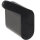 Single robe hook, Zinc Alloy, Painted, Gaia Schwarz, Black