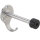Door stop on the wall, stainless steel, matt, Brushed, Silver 8125