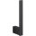 Toilet paper holder, spare, Brass, Painted, Noir, Black