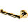 Papierrollenhalter, links, Messing, PVD Poliert, Deluxe