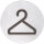 Changing Room Pictogram Matt Stainless Steel Round Ø 75 mm - 3M Self-Adhesive