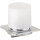 Soap dispenser, 200 ml, stainless steel, glass, Zinc Alloy, Polished, Gaia