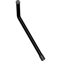 Handling lever for tilting mirrors, black, Stainless Steel, Painted