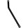 Handling lever for tilting mirrors, black, Stainless Steel, Painted