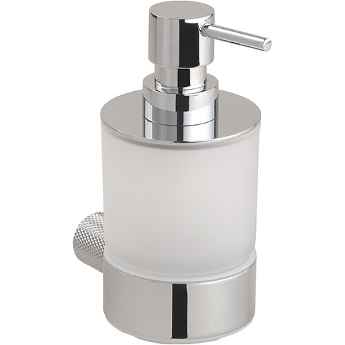 Seifenspender, 200 ml, poliert, Silber, Messing, Chrom, Refina