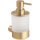 Soap dispenser, 200 ml, matt, light gold, Brass, PVD Matt, Lumina