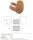 Single robe hook, matt, gold copper, Stainless Steel, PVD Matt