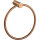 Handtuchring, matt, Gold Kupfer, Messing, PVD Matt