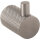 Single robe hook, Brass, PVD Matt, Palladium