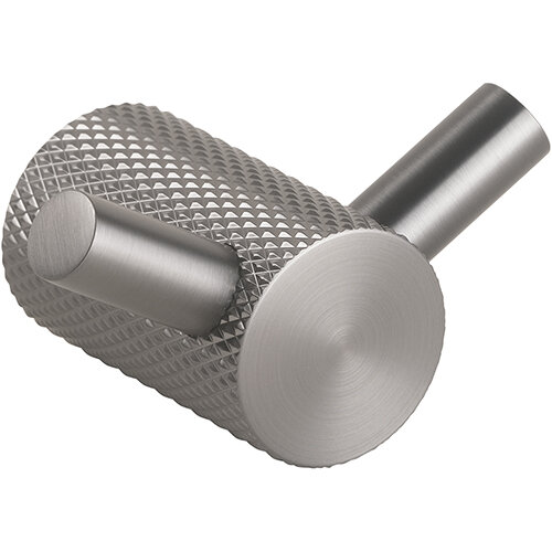 Double robe hook, Brass, PVD Matt, Palladium