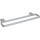 Towel holder, 500 mm, double, Brass, Matt