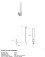 Toilet paper holder, spare, Brass, Matt, Silver