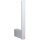 Toilet paper holder, spare, Brass, Matt, Silver