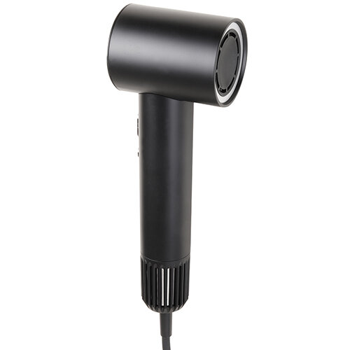 Haartrockner, 1400W, mit Ionisation, ohne Halter, mit geradem Kabel, schwarz