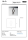 Gentlemens WC Pictogram Polished Stainless Steel Square 75x75 mm - 3M Self-Adhesive