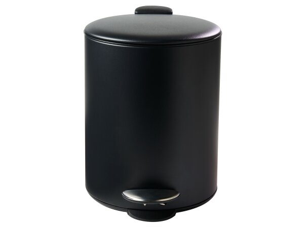 Selby 5L Pedal Bin Schwarz