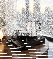 Emberton Lavenham Drawer Welcome Tray with Banbury 0.8L Kettle Black