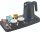 Emberton Walton Hospitality Tray Black & Evesham 1.0L Hotel Kettle Set