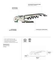 Essential Minibar Corkscrew for Hotels & Guest Rooms
