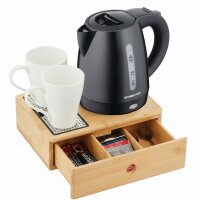 Emberton Cambourne Plus Bamboo Welcome Tray Set with...