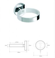 Wall-Mounted Hair Dryer Holder Modern