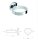 Wall-Mounted Hair Dryer Holder Modern