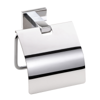 Toilet Paper Holder with Cover Square