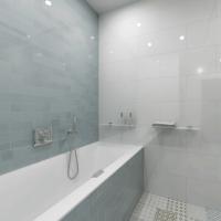 Toilet Paper Holder with Cover Square