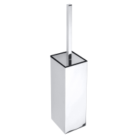 Free Standing or Wall Mounted Toilet Brush Holder Square
