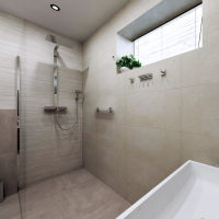 Ständer für Toilettenpapier und Toilettenbürste Edge