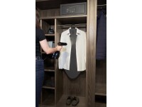 Corby Stockton Garment Hotel Steamer in Black