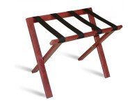 Wooden Luggage Rack without Back Support mahogany