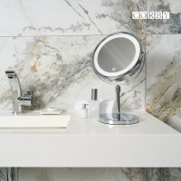 Corby LED Cosmetic Mirror with 5x Magnification