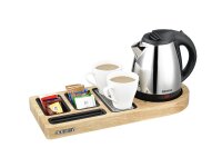 Corby WILLKOMMENSTABLETT BUCKINGHAM COMPACT, helles Holz