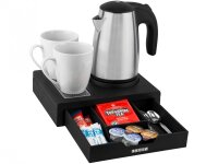 Hospitality Tray and Kettle CORBY with Drawer