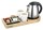 Hospitality Tray and Kettle CORBY Buckingham - light wood