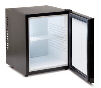 Thermoelektrische Minibar 20L mit Glastür – Schwarz