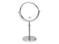 DOPPEL STAND KOSMETIKSPIEGEL, unbeleuchtet, verchromt und...