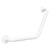 Bath Grab Bar Angled 120° white