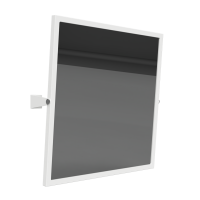 Tilting Mirror white 60x60 cm