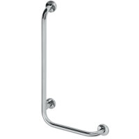 Winkelgriff Duschgriff Edelstahl, links